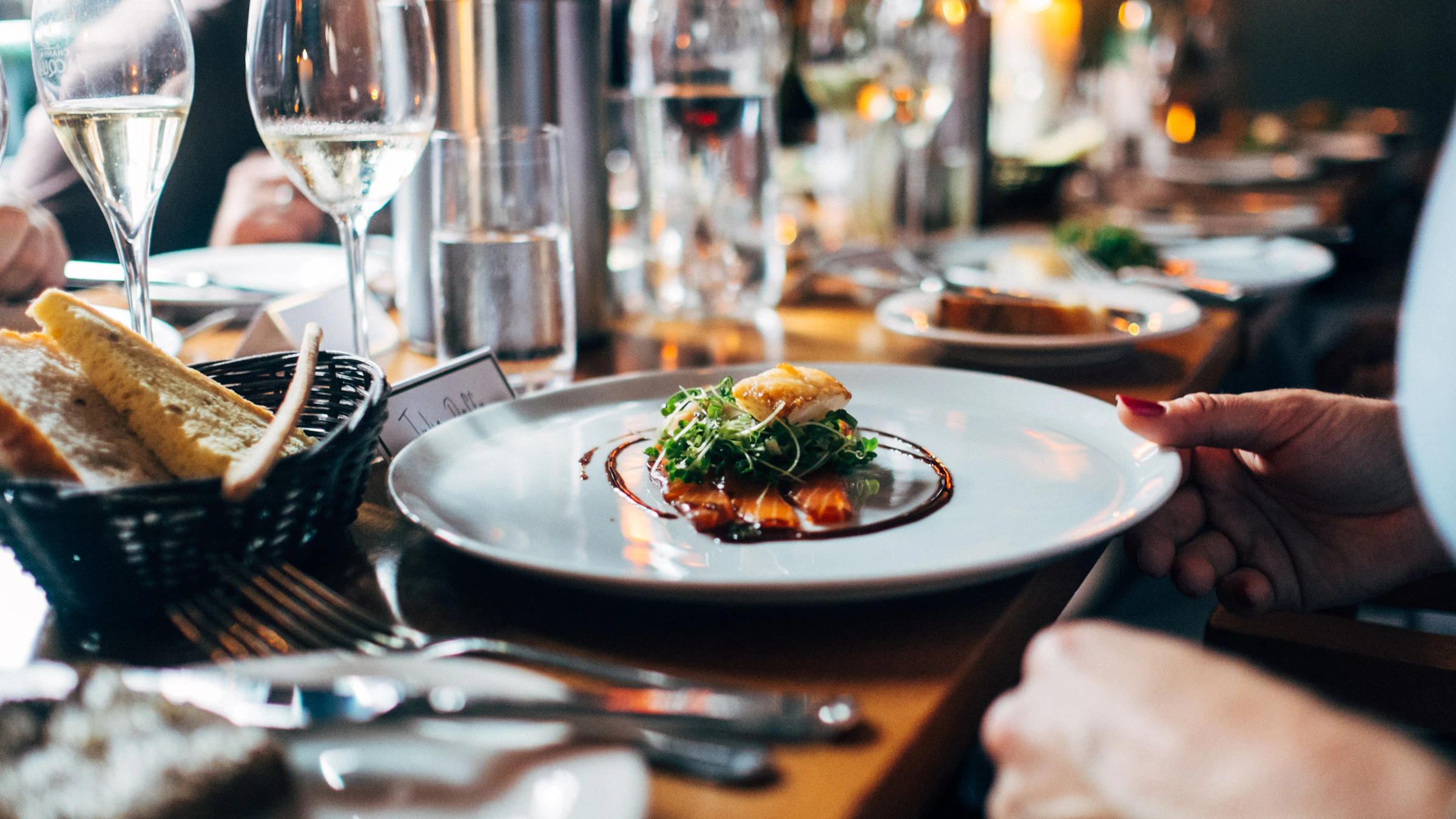 Dîner gastronomique à domicile